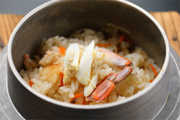 かに釜飯